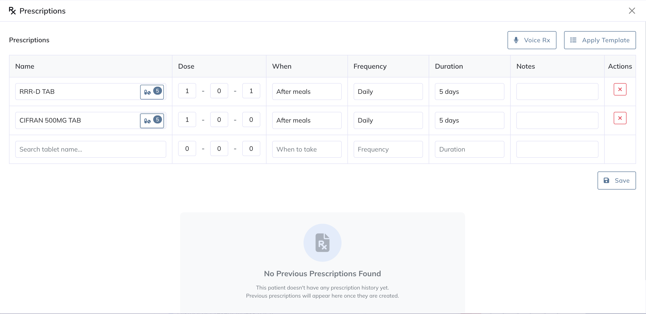 Verified prescription icon